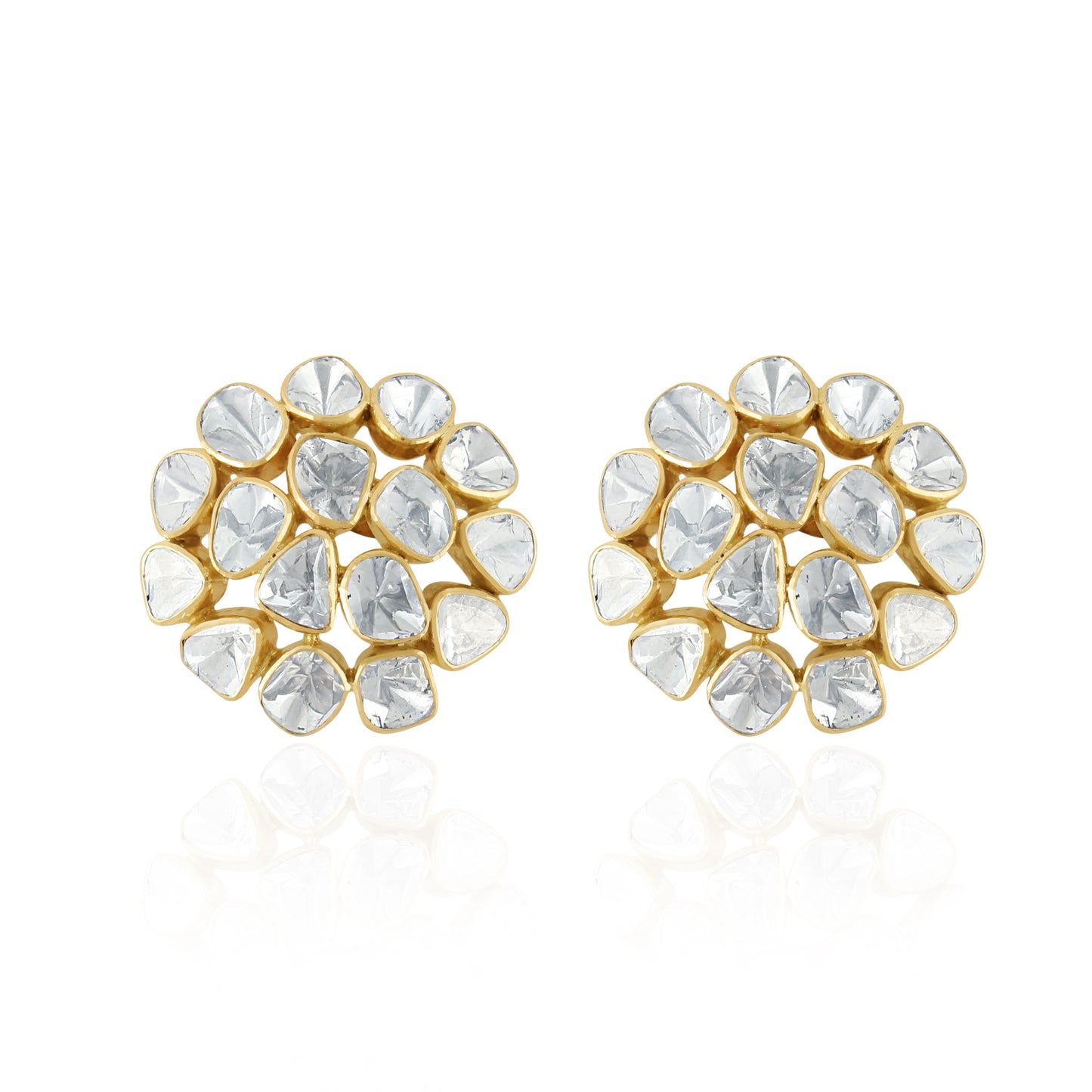 Golden Blossom Earrings