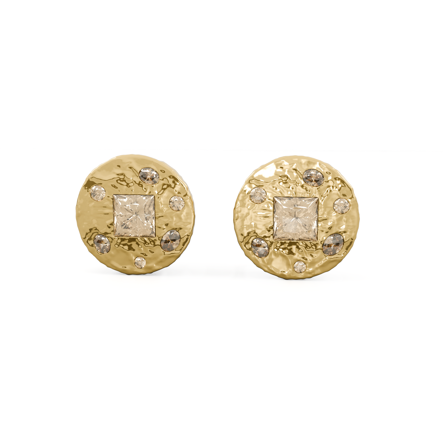 Golden Drift Earring