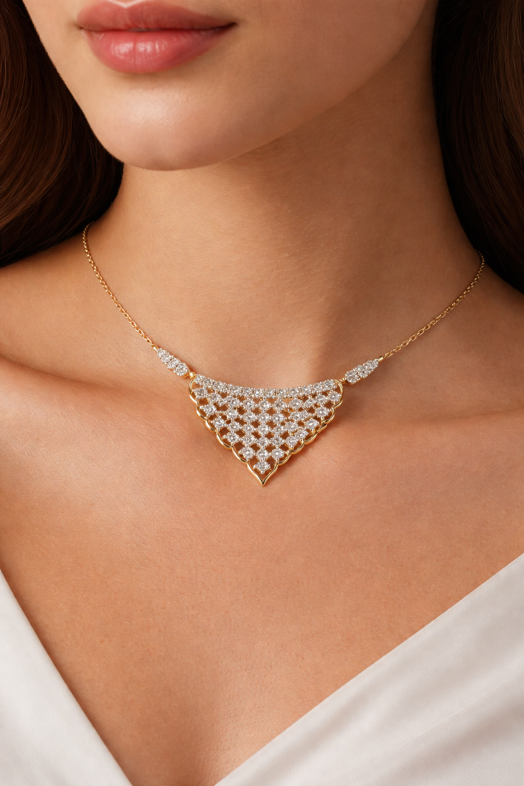 Glimpse Diamond Necklace