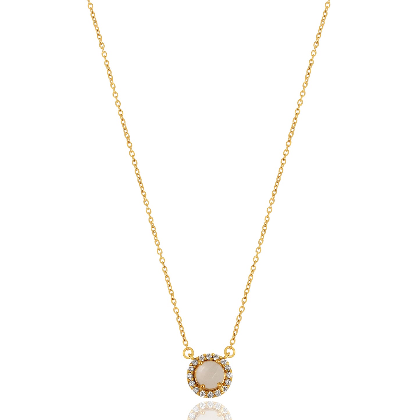Heavenly Halo Pendant Necklace