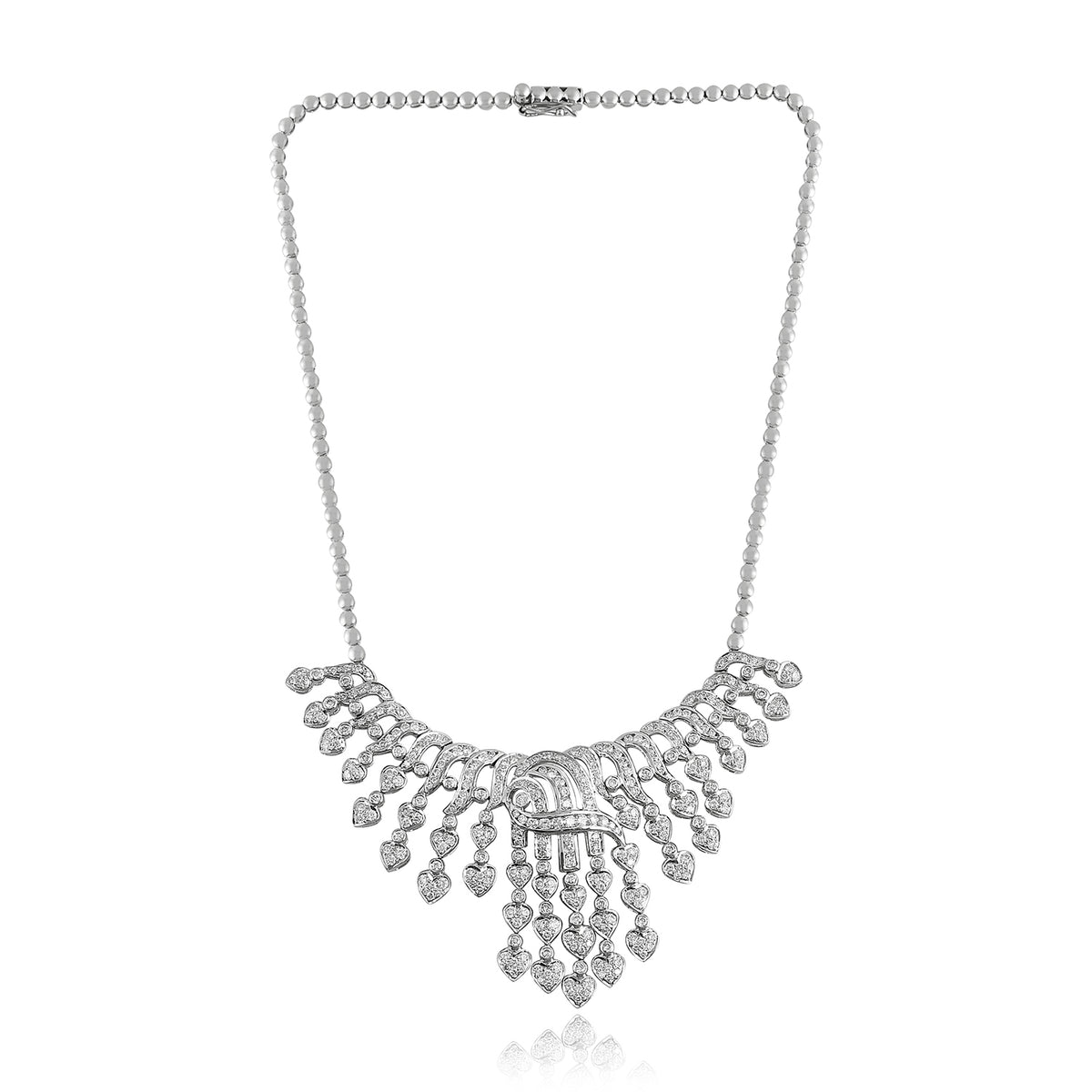 Absorbing Diamond Necklace