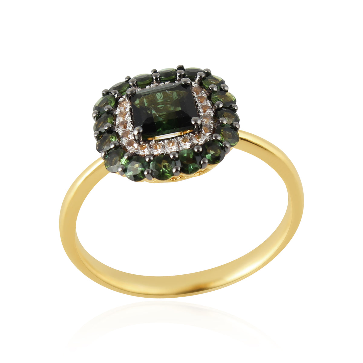 Color Saga Small Cushion Ring