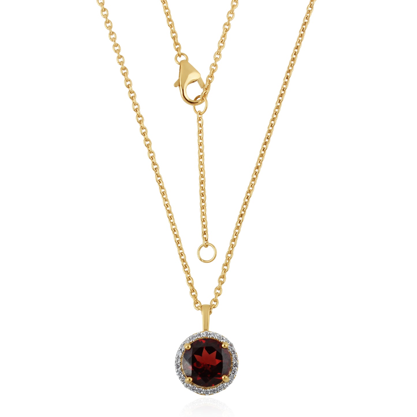 Majestic Garnet Pendant