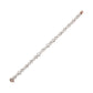 Rose Halo Diamond Bracelet