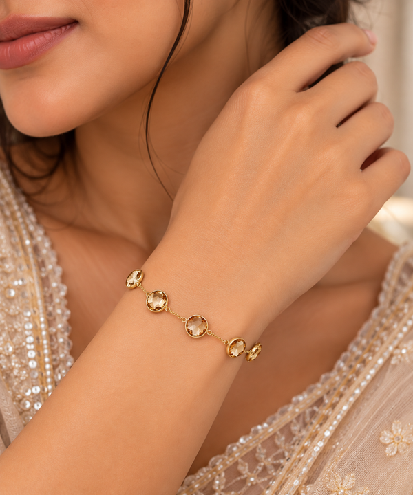 Gemstone Glow Bracelet
