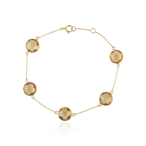 Gemstone Glow Bracelet