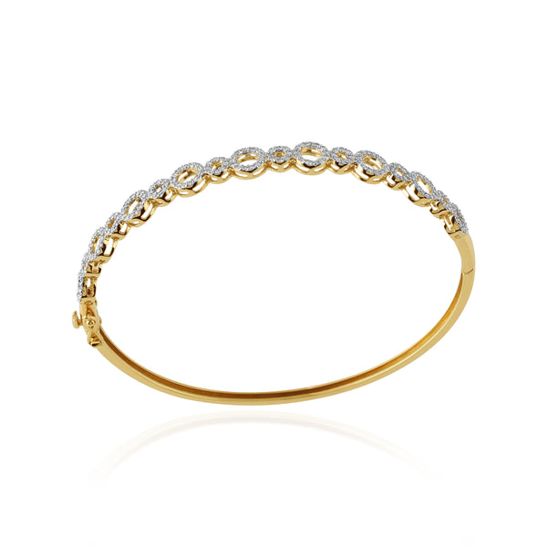 Infinity Halo Bangle