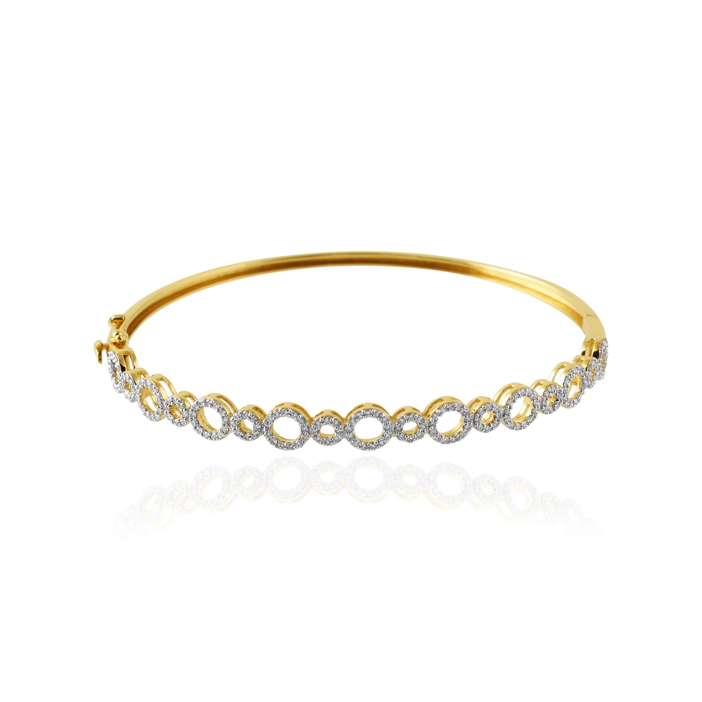 Infinity Halo Bangle