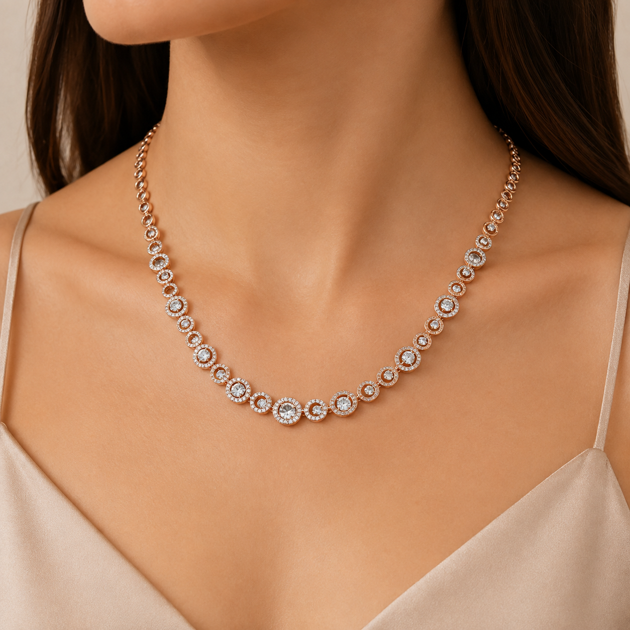 Rosé Éclat Necklace