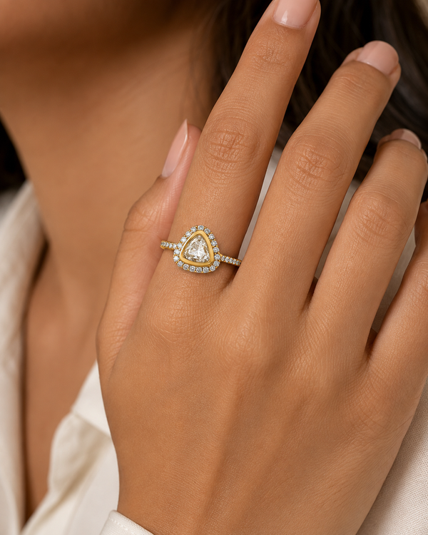 Stainless Diamond Ring