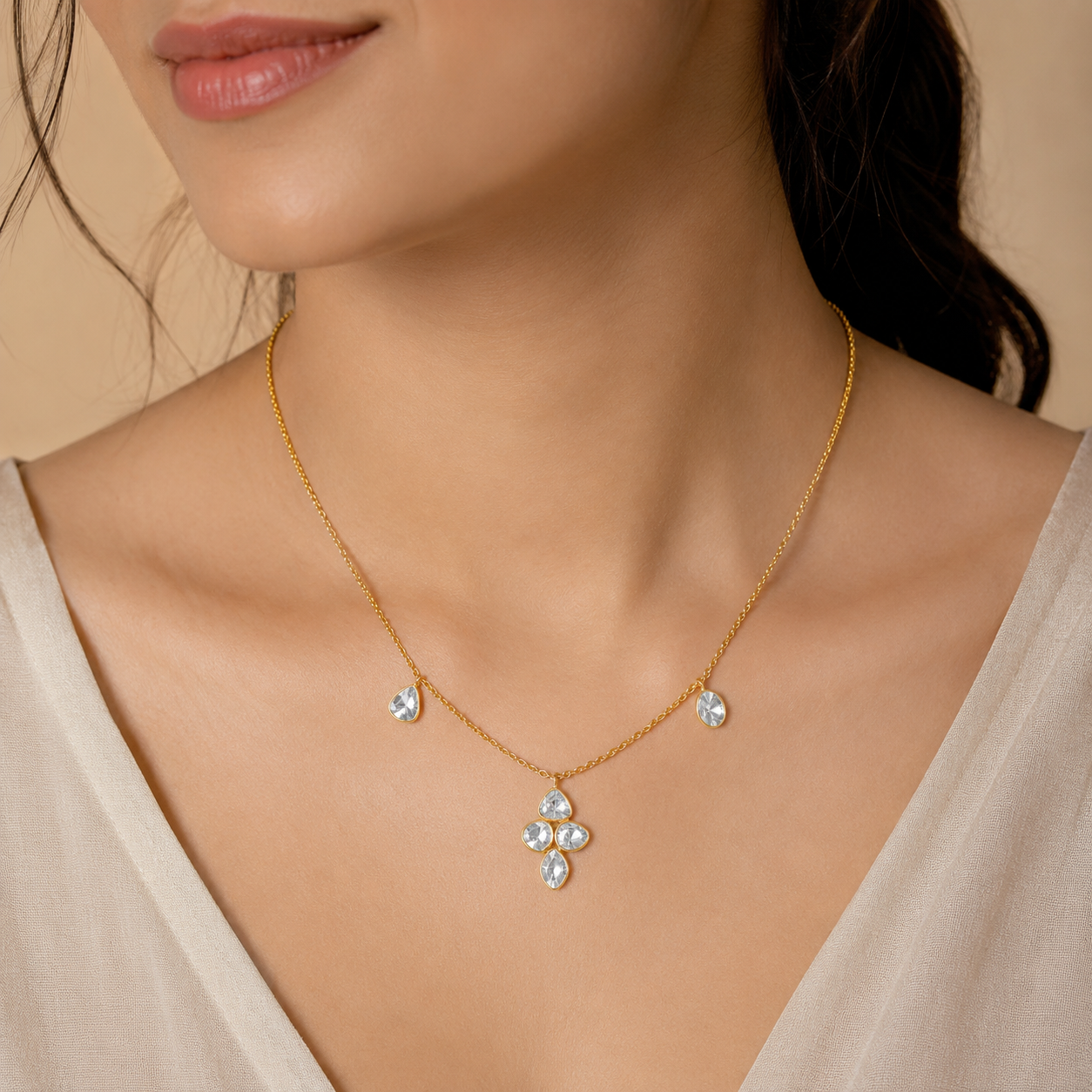 Noor Petal Necklace