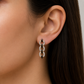 14Kt Beauteous Dazzle Gold Earrings with Diamonds