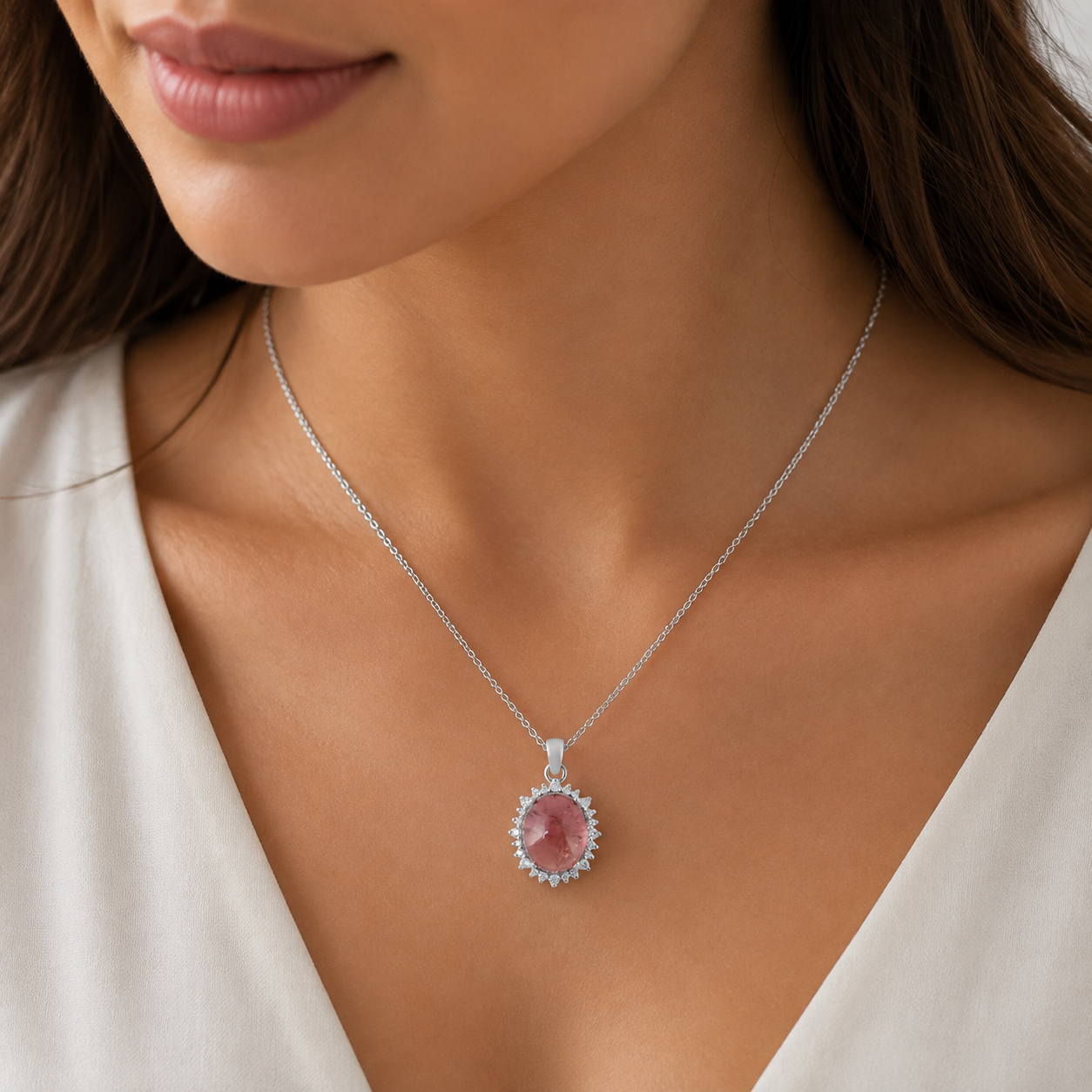 Scarlet Bloom Pendant