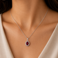 Ruby Starburst Pendant