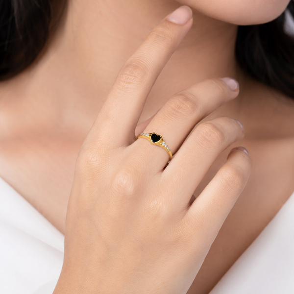 Crimson Heart Ring