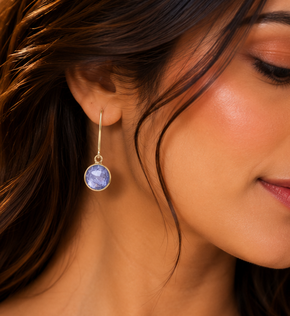 Violet Grace Earring