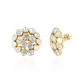 Golden Blossom Earrings