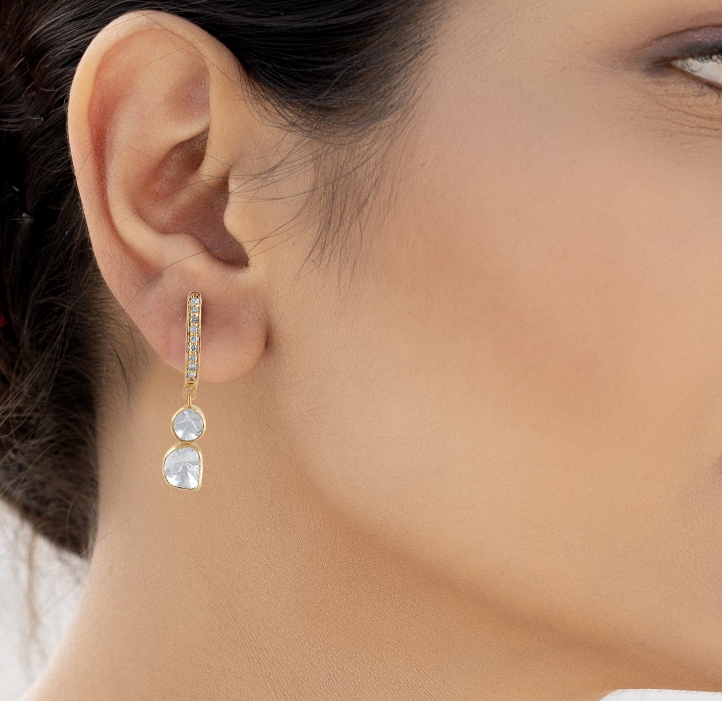 Aurelia Polki Earrings