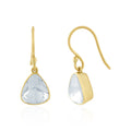 Golden Heart Halo Earrings