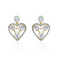 Amora Heart Halo Earrings