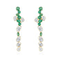 Emerald & Diamond Aurora Earring