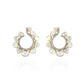 Ivory Petal Earrings