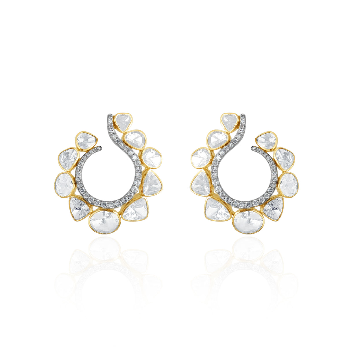 Ivory Petal Earrings