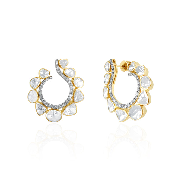 Ivory Petal Earrings