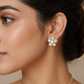 Ivory Flora Earring