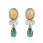 Emerald Mist Drops Earring