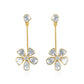 Diamond Flower Earring
