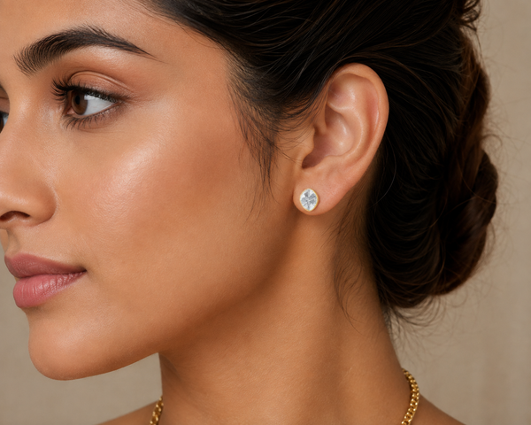 Diamond Bloom Studs