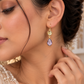 Lavender Azure Earrings