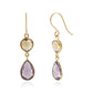 Lavender Azure Earrings