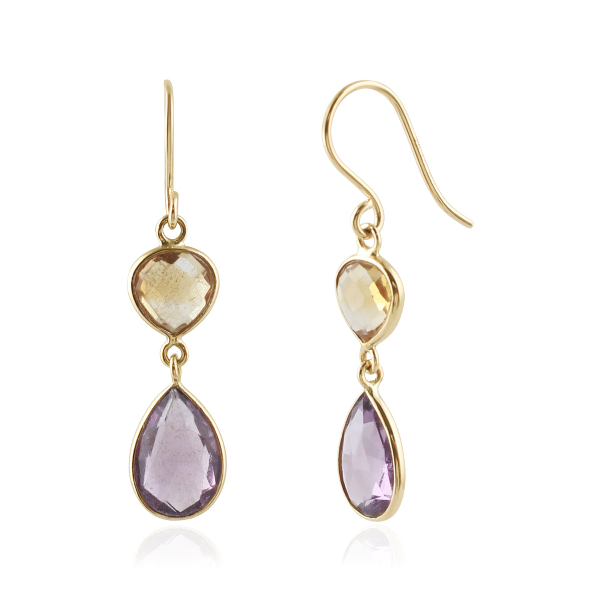 Lavender Azure Earrings