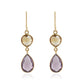Lavender Azure Earrings