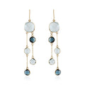 Blue Topaz Sky Cascade Drops