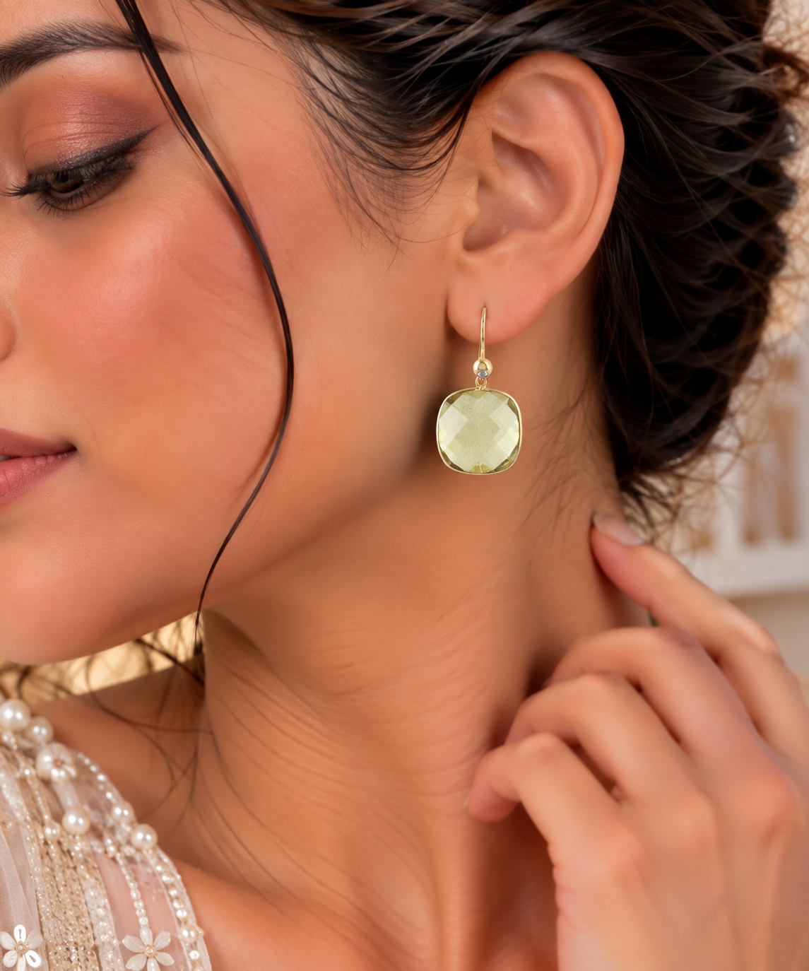 Soleil Teardrop Earrings