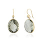 Amethyst Green Elegance Earrings