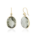 Amethyst Green Elegance Earrings