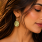 Regal Oval Lemon Quartz Earrings
