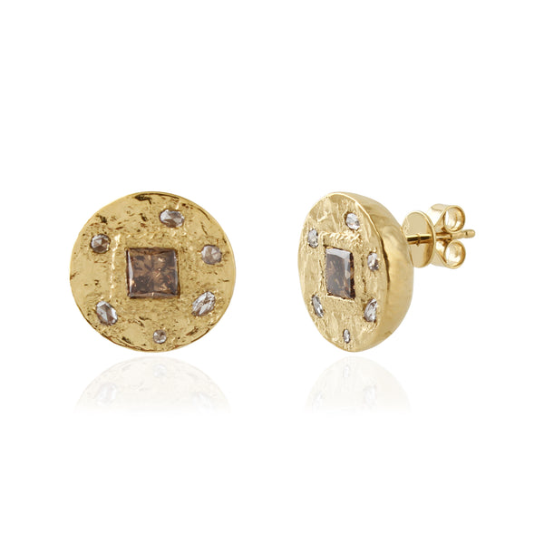 Golden Drift Earring