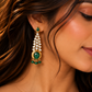 Emerald Rajsi Drops Earring