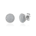 Gold Earrings with Diamonds