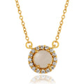 Heavenly Halo Pendant Necklace