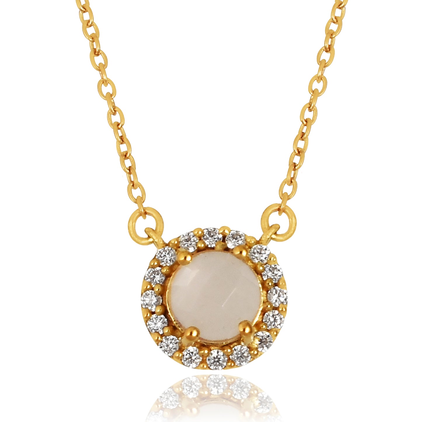 Heavenly Halo Pendant Necklace