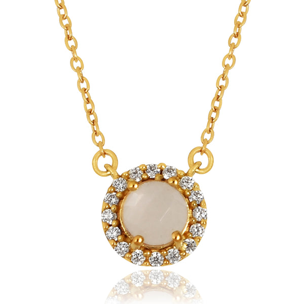 Heavenly Halo Pendant Necklace