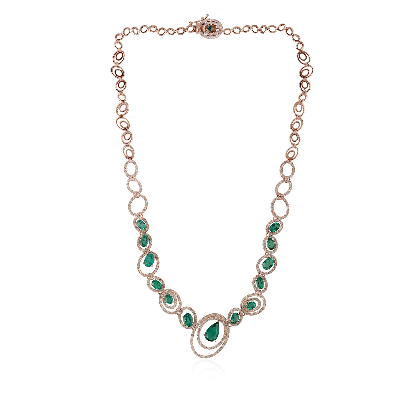 Emerald Symphony Necklace