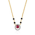 Rajasi Ruby Mangalsutra