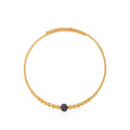 Sapphire Blue Dewdrop Necklace